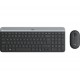 Logitech MK470 Slim  QWERTY Español Grafito
